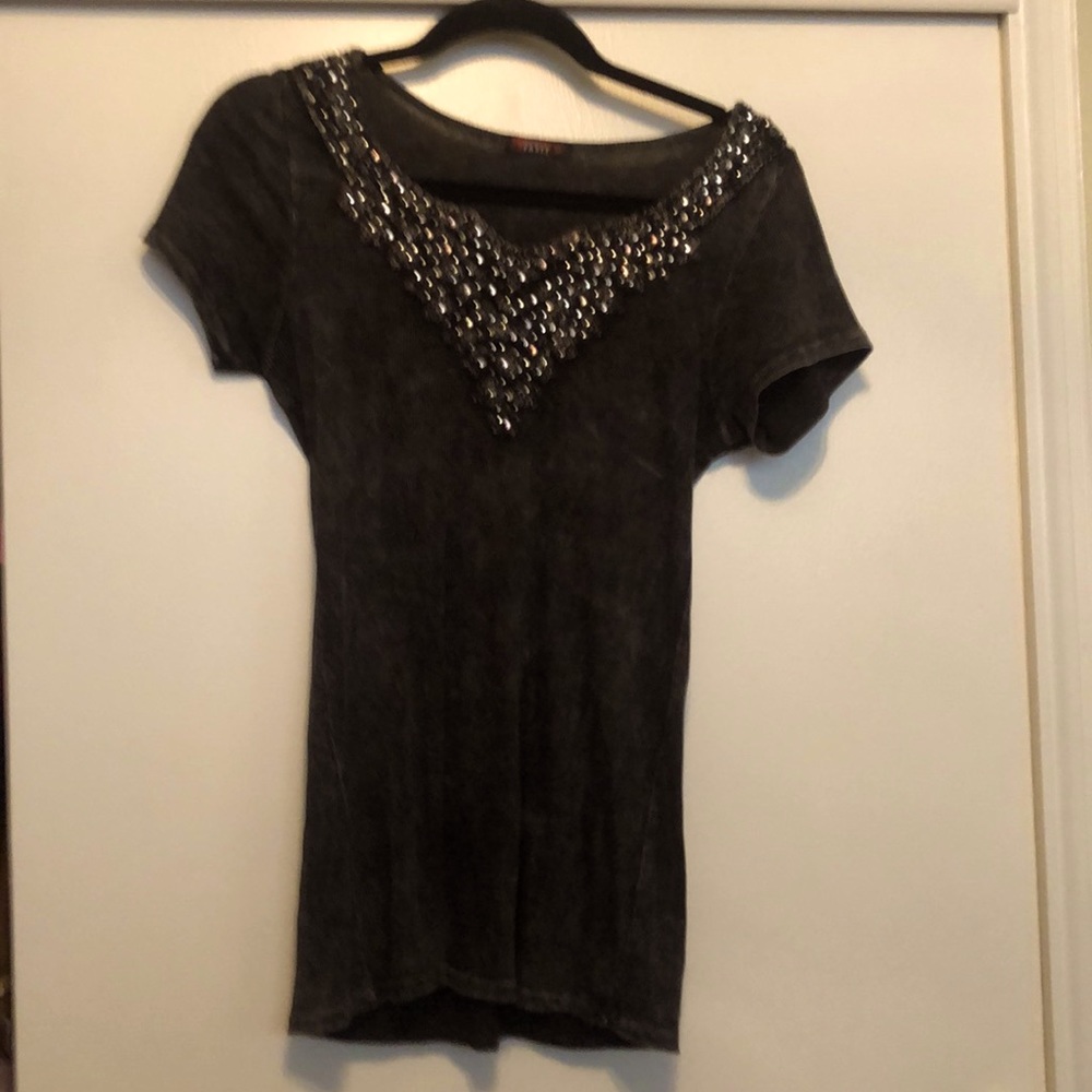 Studded in the front top